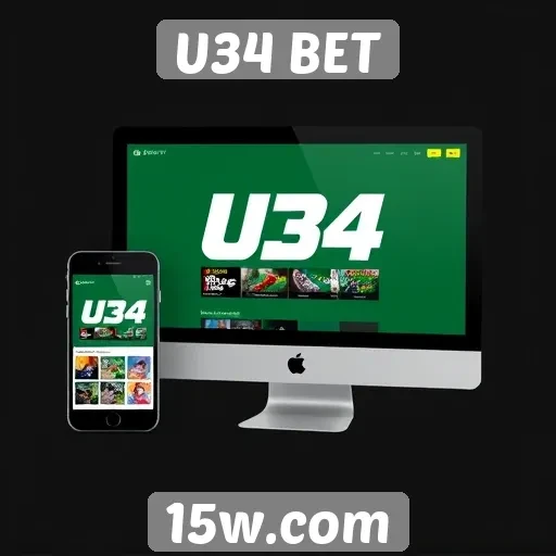 Impacto do design responsivo do U34 BET na experiência do usuário